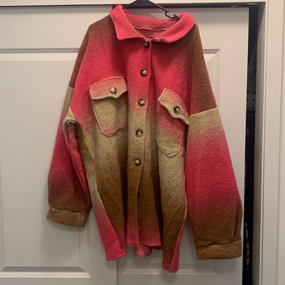 Curve Ombré jacket/Shacket